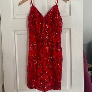 Red Homecoming Dress
